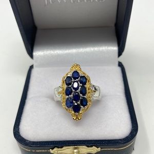 Exquisite Genuine Sapphire Ring